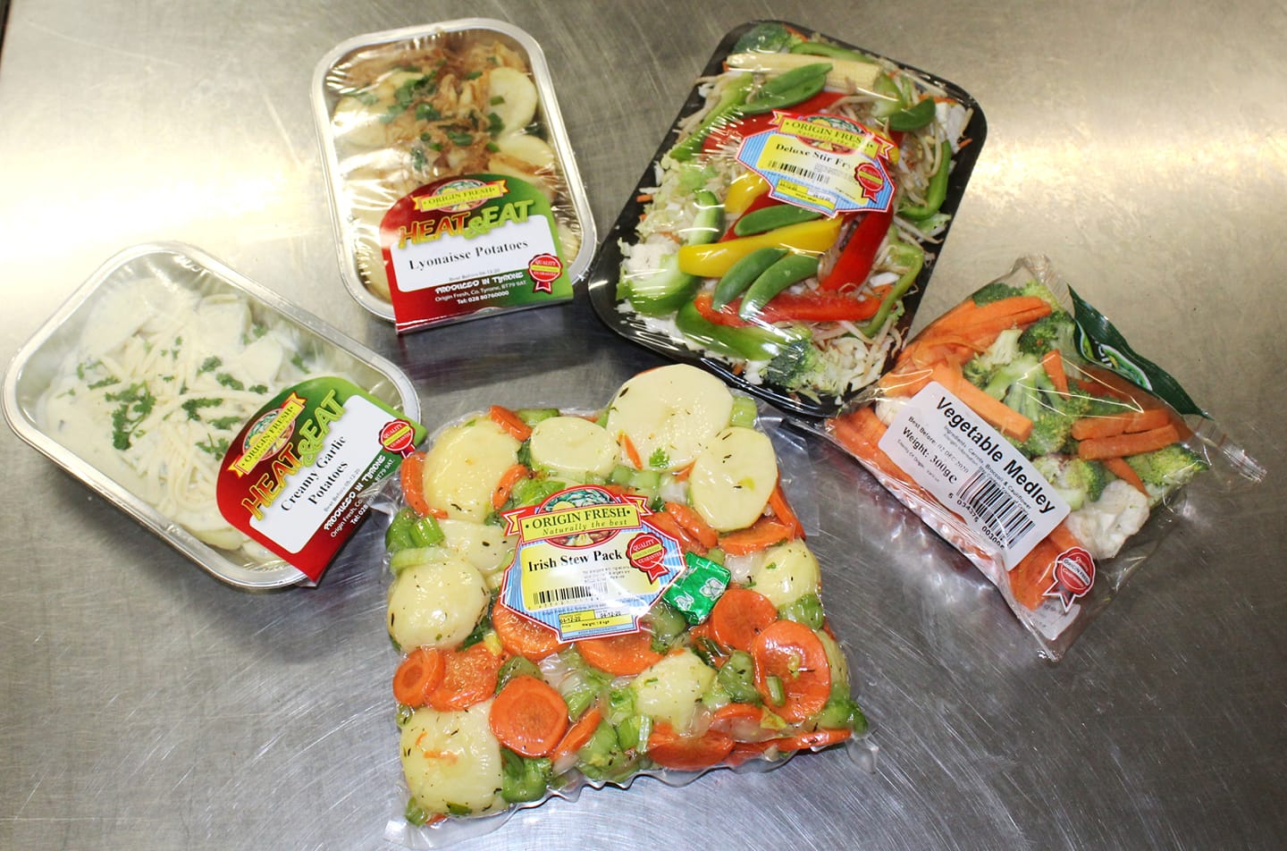 Origin Fresh prepared produce